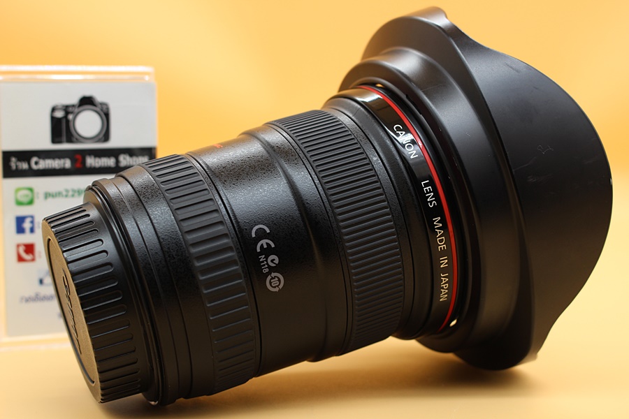 ขาย Lens Canon EF 17-40mm F4L USM (รหัส UC) สภาพสวย อดีตประกันศูนย์ ไร้ฝ้า รา ใช้งานน้อย แถมฟิลเตอร์  อุปกรณ์และรายละเอียดของสินค้า 1.Lens Canon EF 17-40mm